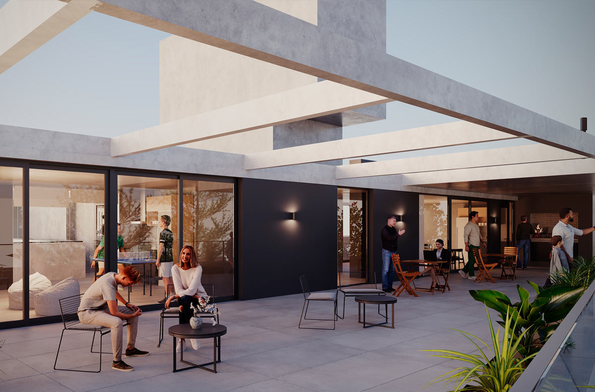 1 dorm en construccion