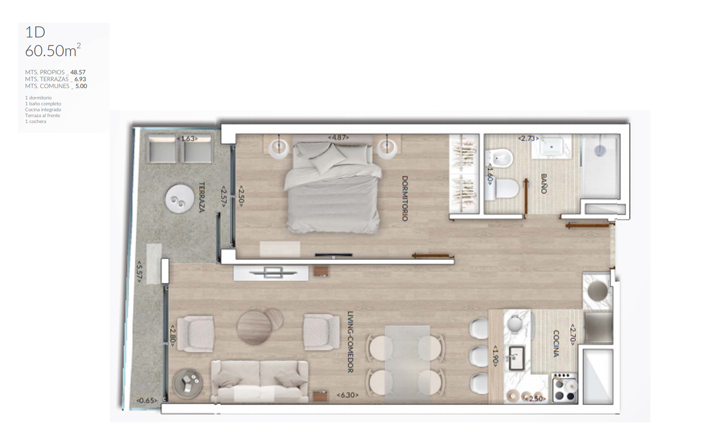 Apto 1 Dorm