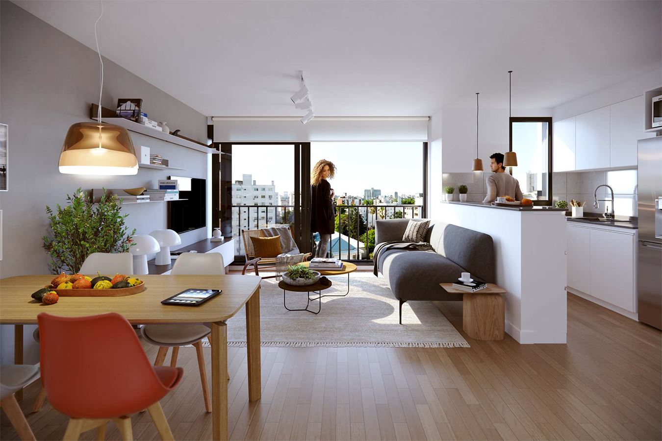 2 dorm en pocitos