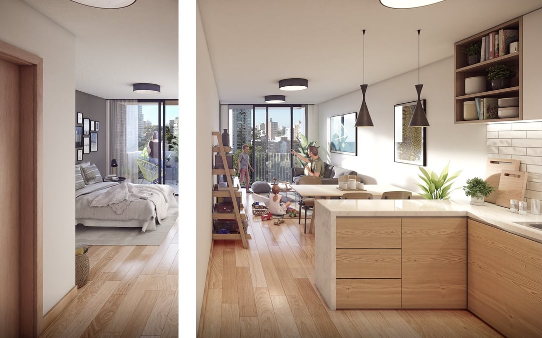 OFERTA 1 dorm en construccion