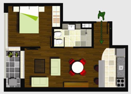 Ultimas unidades - Apto 1 dorm