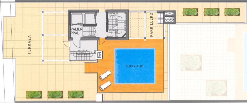 Hermoso Penthouse 3 Dorm.