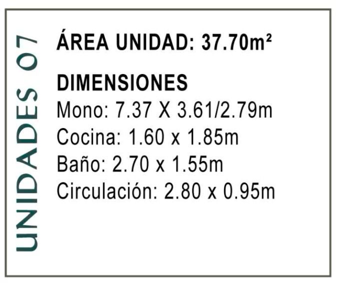 Monoambiente a estrenar!