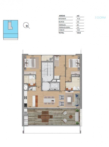 Gran Penthouse en Pocitos