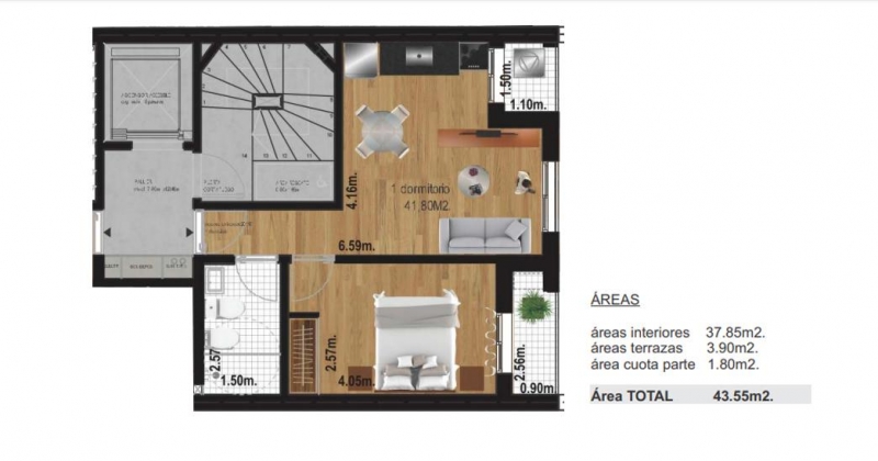 Oferta Pre Lanzamiento 1 Dorm