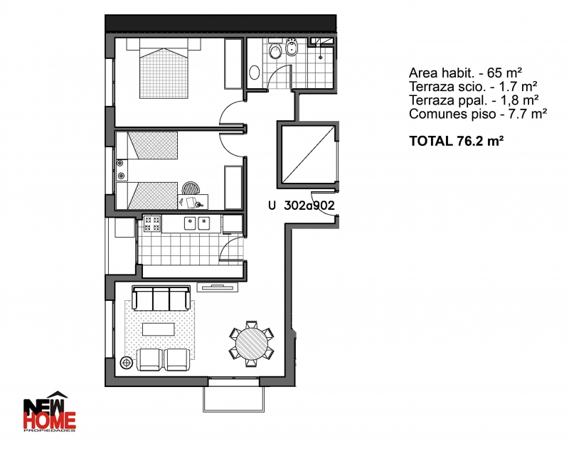 2 Dorm. Prox a Estrenar