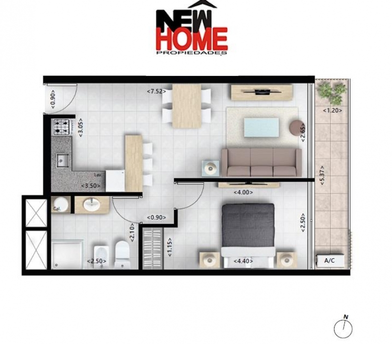 EN OFERTA! 1 dorm a Estrenar