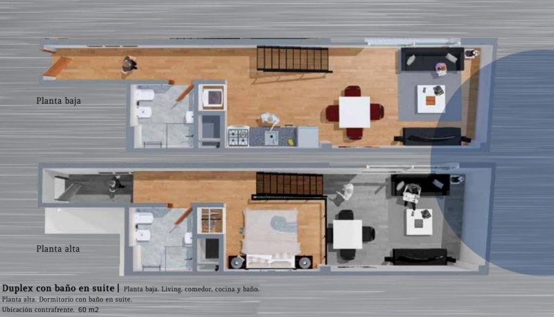 Duplex próximo a estrenar