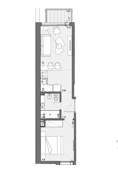 1 Dorm. prox a Estrenar