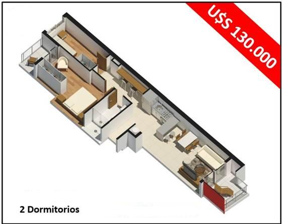 2 Dorm en OFERTA