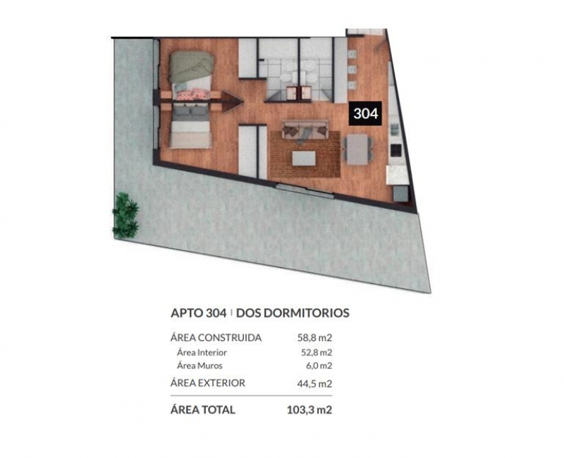 2 Dorm en Pozo! 