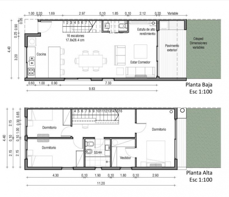 Hermosa Casa 3 Dorm