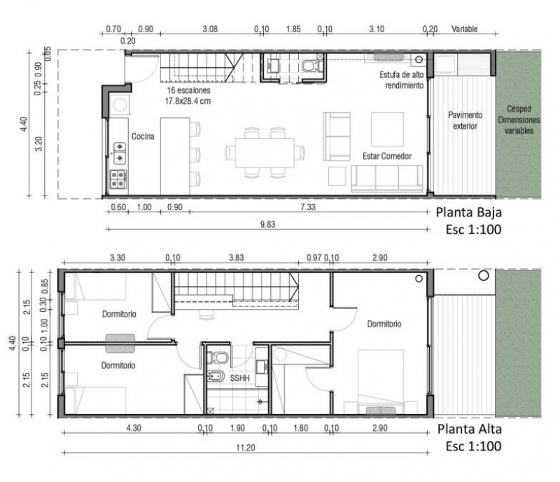Hermosa Casa 3 Dorm