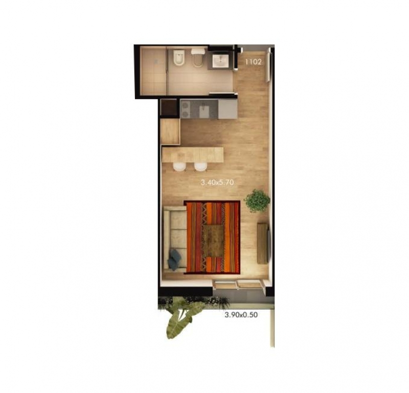 Penthouse en construcción