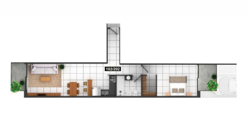 1 Dorm en construcción