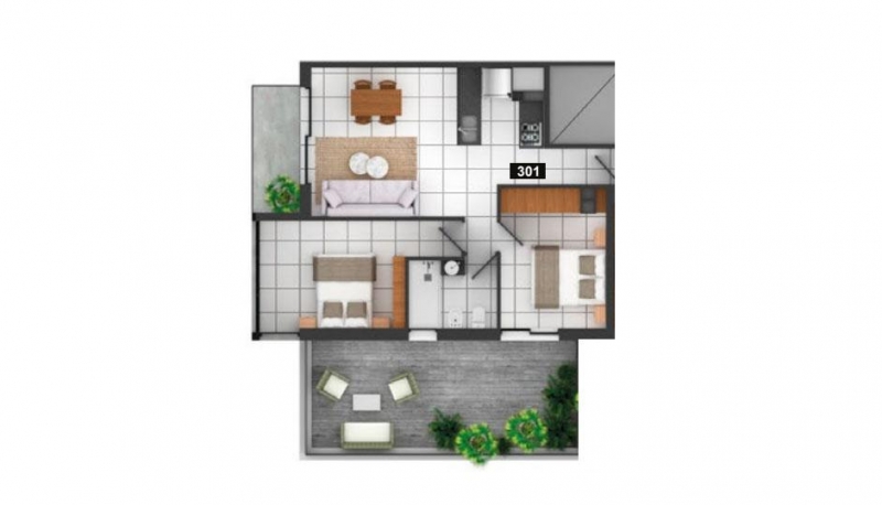 2 Dorm en construcción