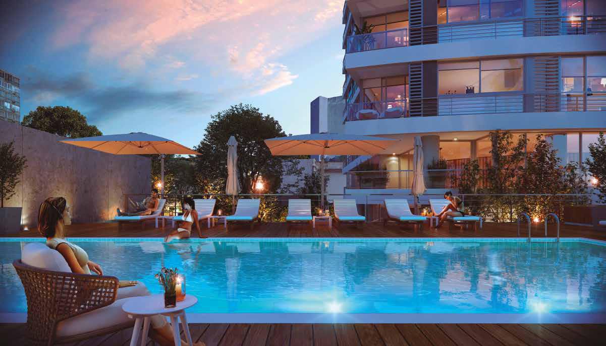 Monoamb en gran edificio