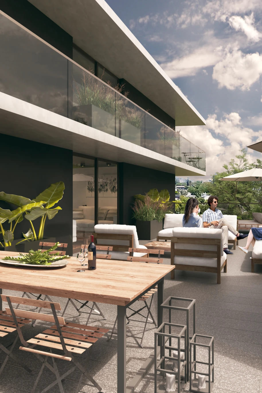 monoambiente en construccion