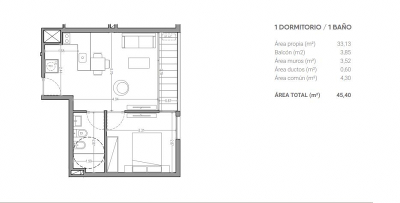 1 dorm en oferta