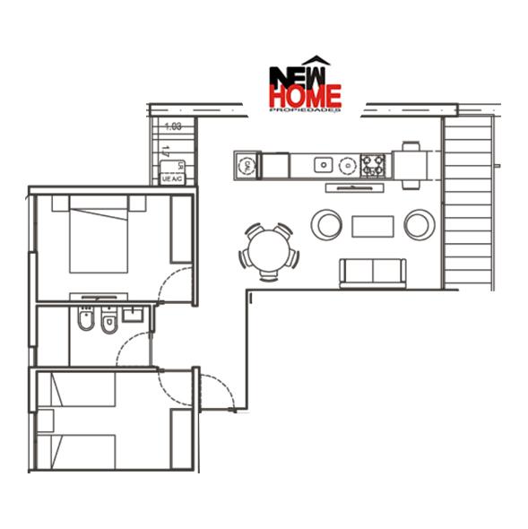 Oferta 2 dorm a estrenar
