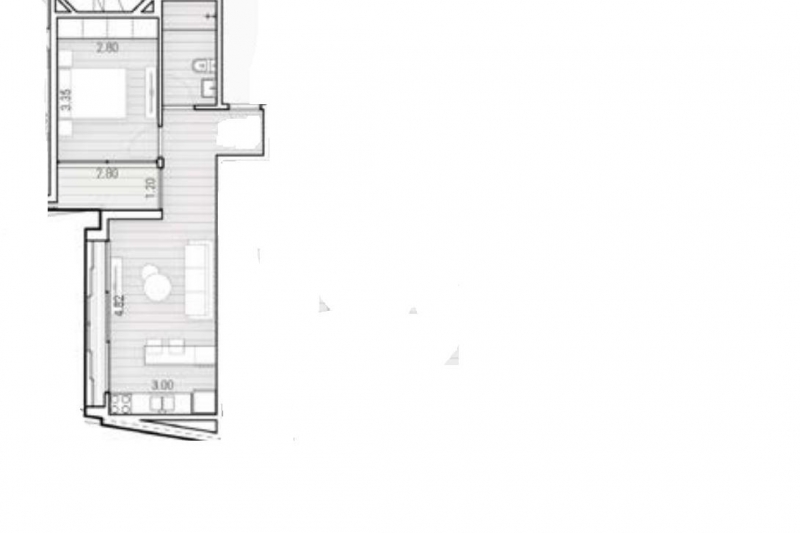 1 dorm en Pta Carretas
