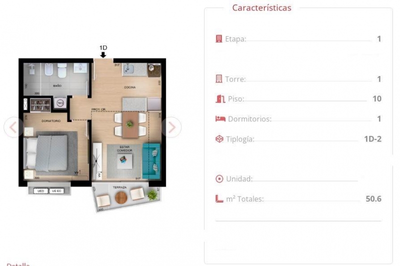 1 dorm a estrenar en centro