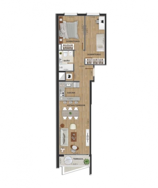 2 dorm a estrenar