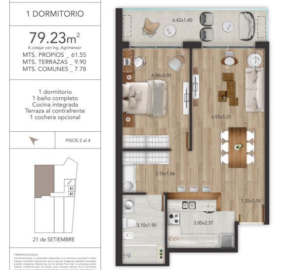 1 dorm a estrenar