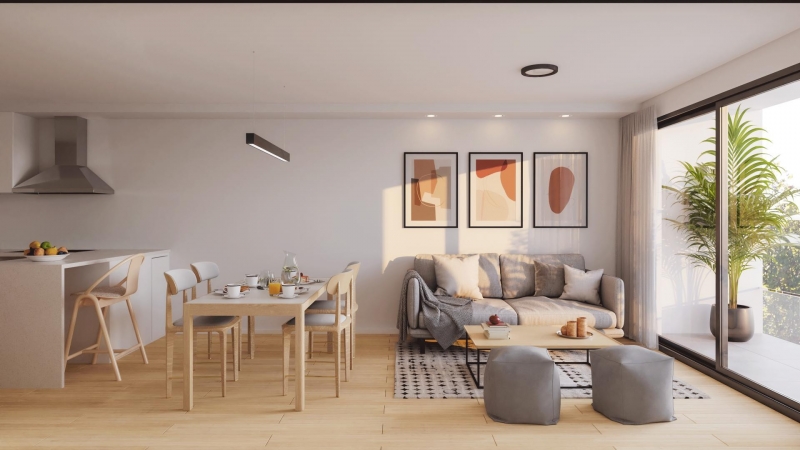 1 dorm en construccion