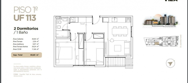 2 dorm OFERTA a estrenar