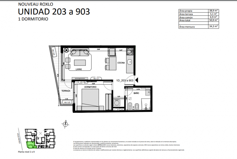 1 dorm - lanzamiento