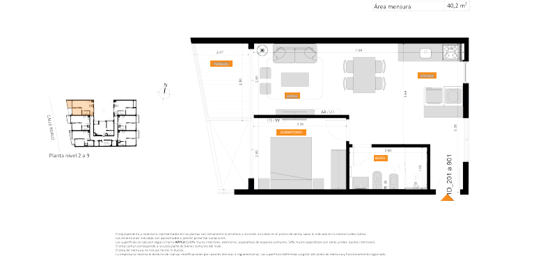 1 dormitorio en construccion