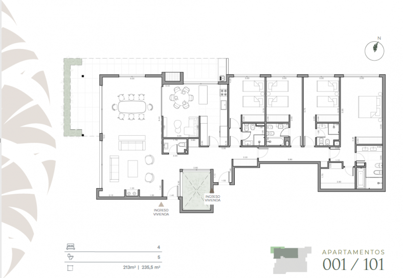 4 dorm en carrasco