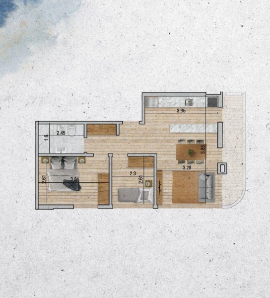 2 dorm para inversion