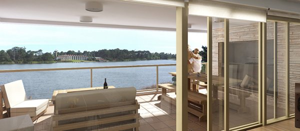 Apto 3 dorm - playa privada