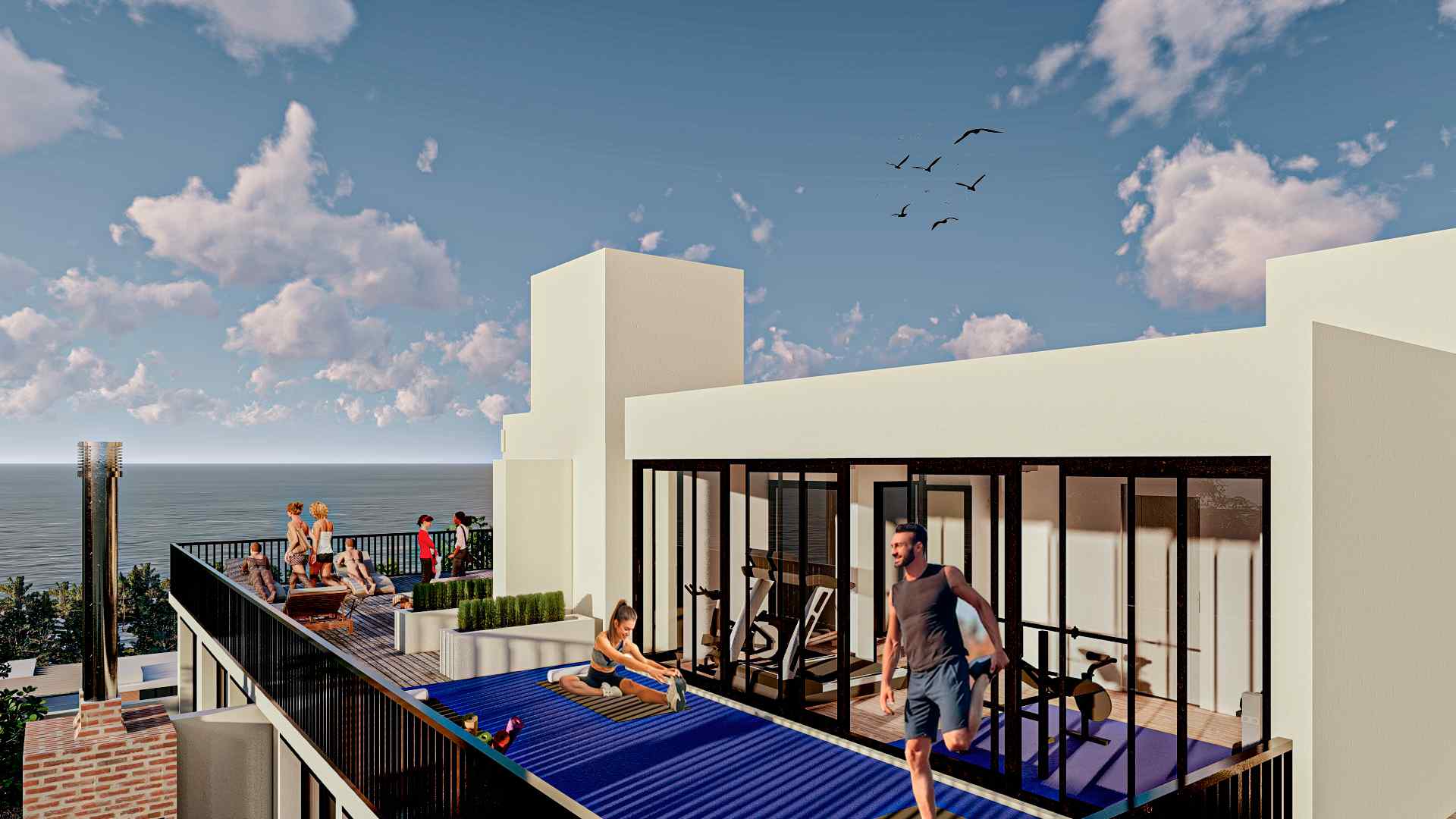 1 dorm + GGE en construccion