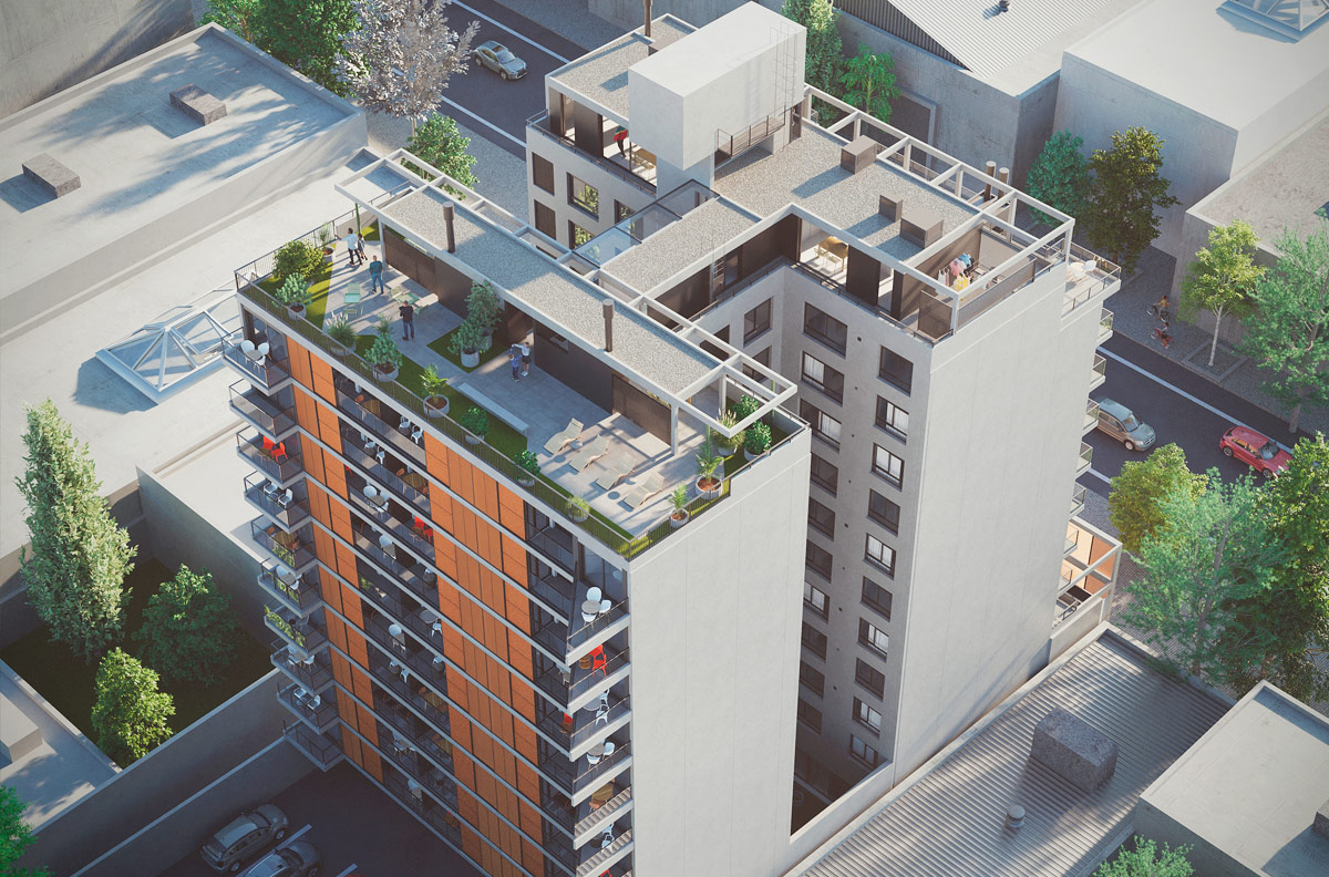 1 dorm en construccion