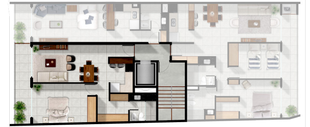 1 Dorm. En Lanzamiento