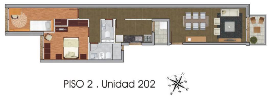 A pasos del WTC! Aptos 2 dorm