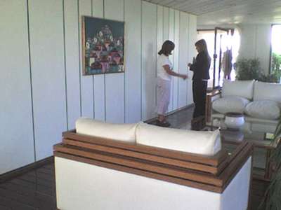 Apto en piso alto