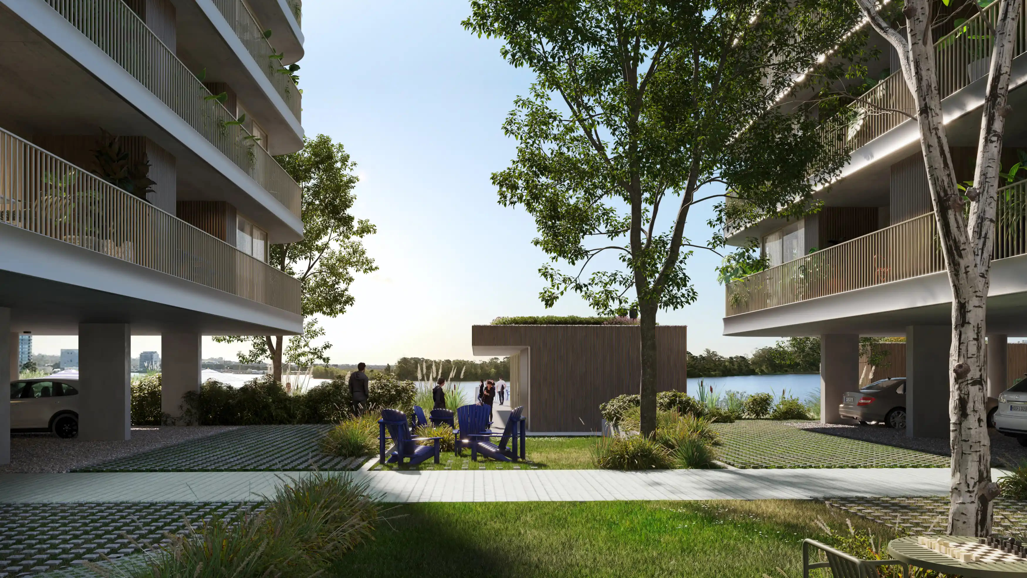 2 dorm en Lago Calcagno