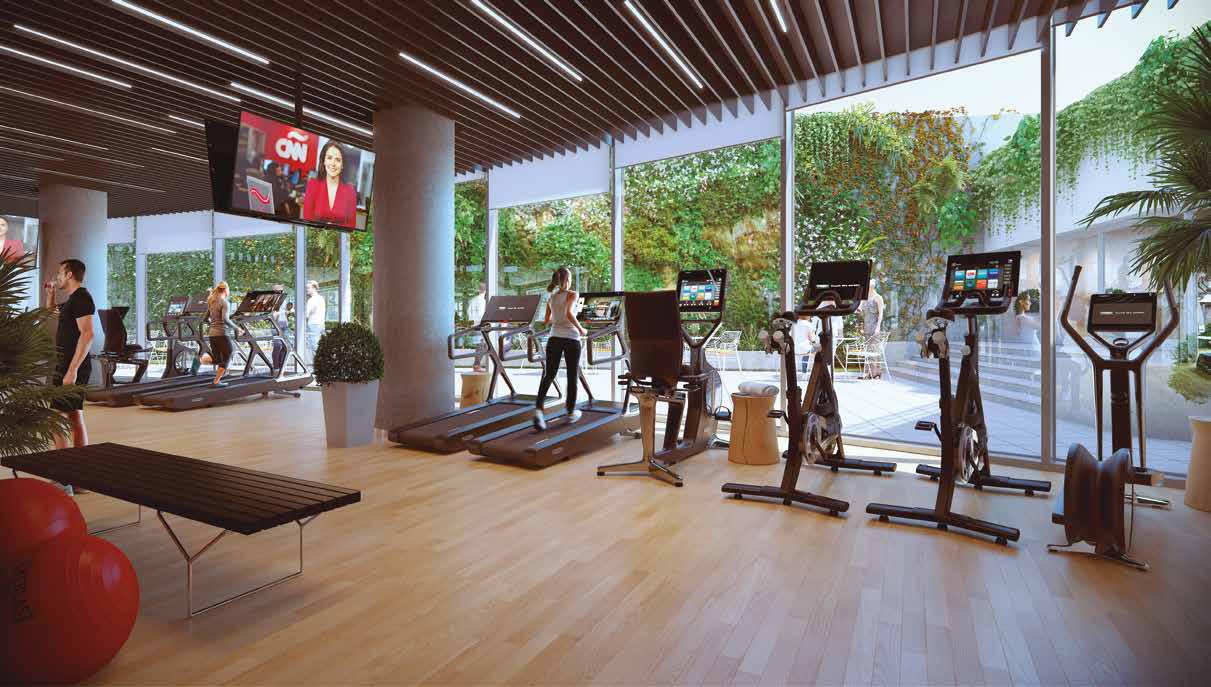 Monoamb en gran edificio