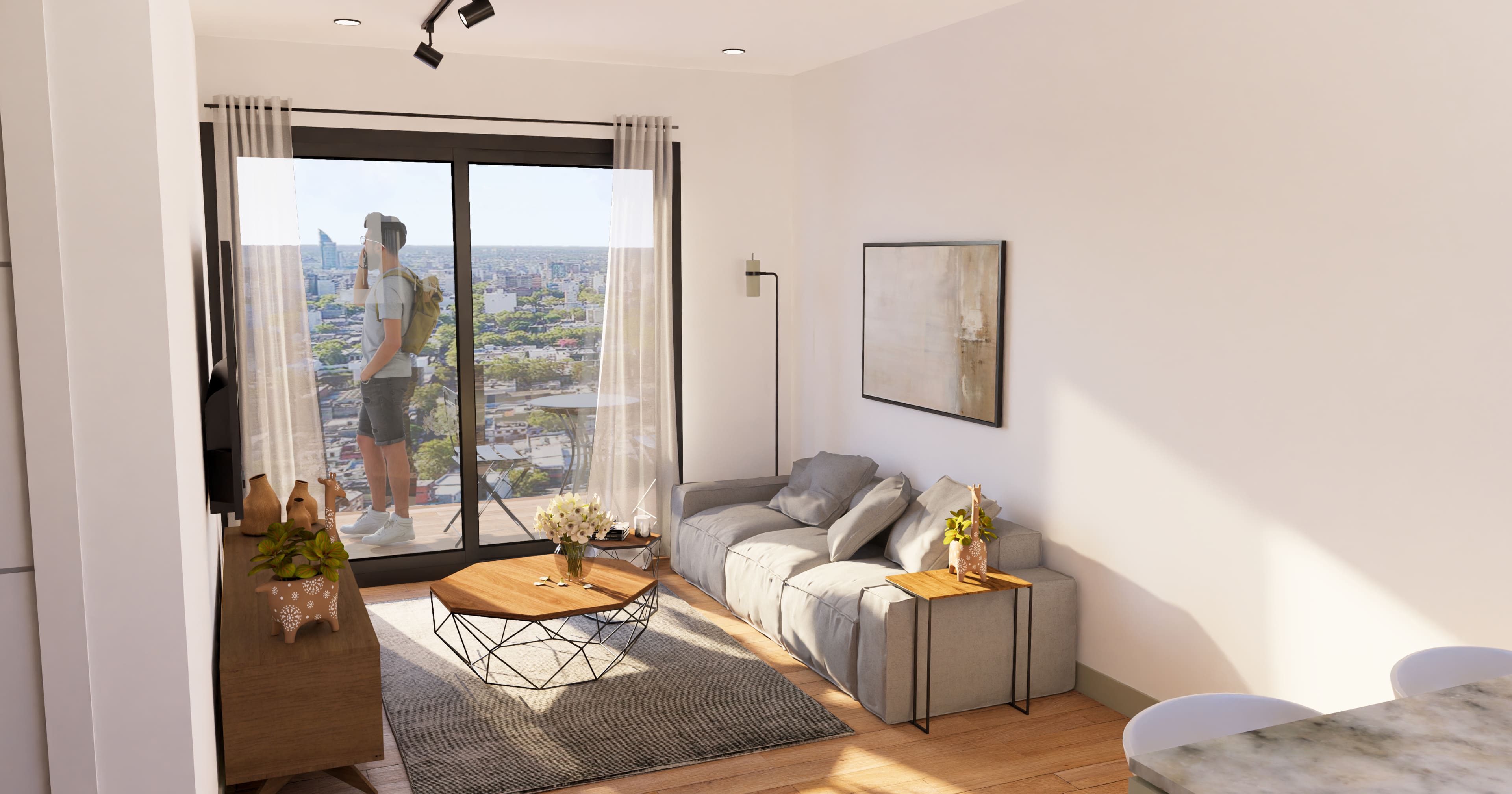 1 dorm en construcciòn