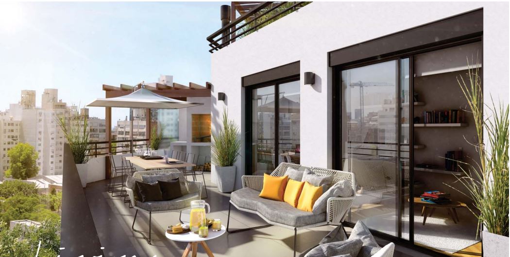 1 dorm con patio a estrenar