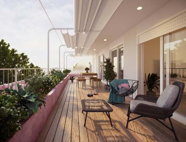 1 dorm en construccion