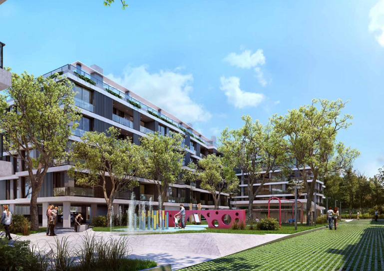 Apto 1 Dorm en Construcción