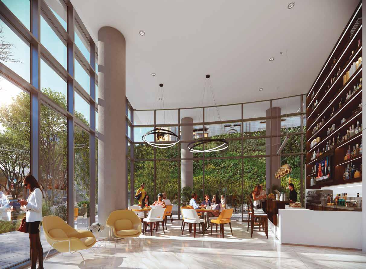 Monoamb en gran edificio