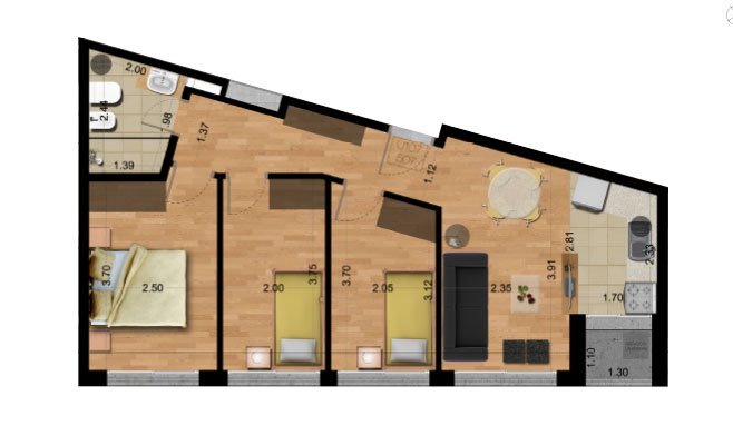 Apto 3 Dorm 
