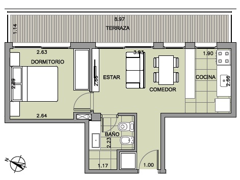 Un dorm. a estrenar
