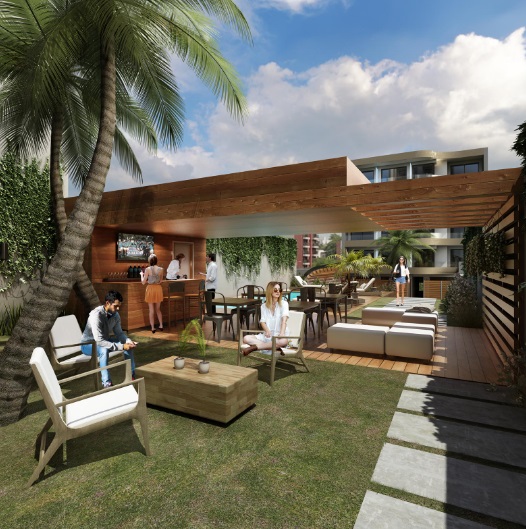 1 dorm en Pocitos Nuevo